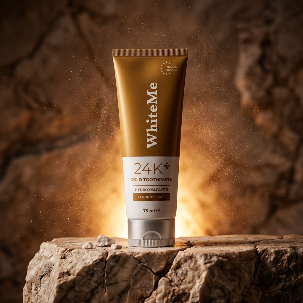 24K Gold Whitening Toothpaste